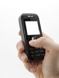 Black cellphone